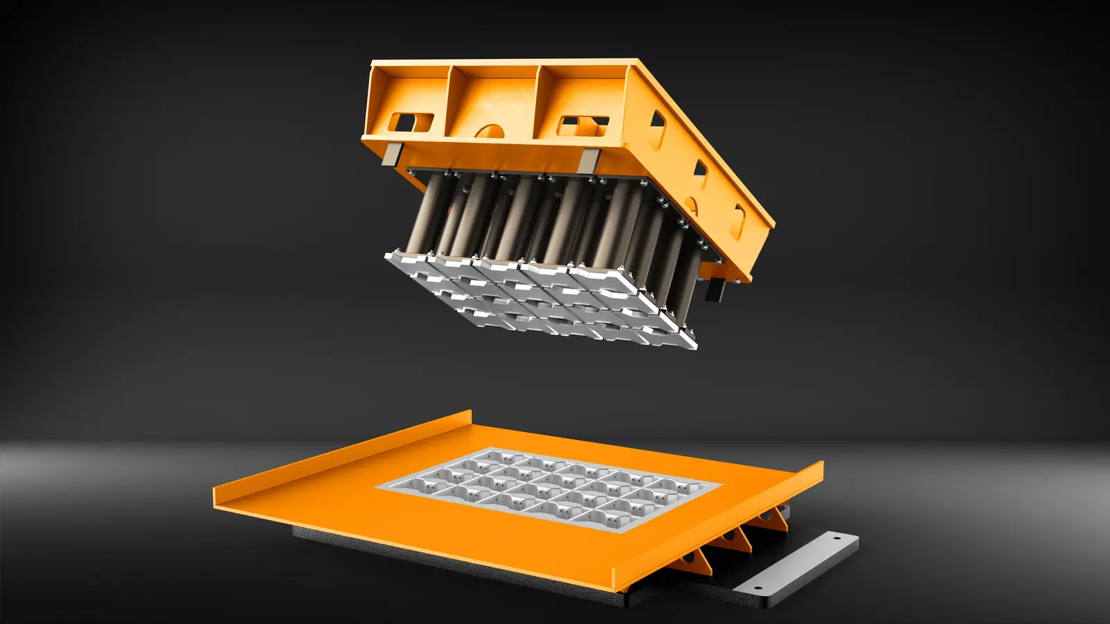 Paving stone mould set for MEGA MPR 3.1